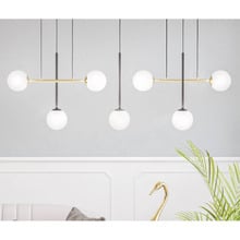 Paz Steel 7 Light Pendant